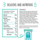 BHU Cookie Dough Keto Protein Bars, Chocolate Chip, Ultra Creamy Refrigerated Keto Snacks - 4g Net Carbs, 1g Sugar (8 Bars)