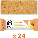 IQBAR Brain and Body Keto Protein Bars - Chocolate Lovers Variety Keto Bars - 12-Count Energy Bars - Low Carb Protein Bars - High Fiber Vegan Bars and Low Sugar Meal Replacement Bars - Vegan Snacks