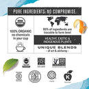 Numi Organic Tea Emperor's Pu-erh, Black Tea, 16 Count of Tea Bags, Pack of 1 (Packaging May Vary)