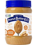 Peanut Butter & Co. Smooth Operator Peanut Butter, Non-GMO Project Verified, Gluten Free, Vegan, 16 Ounce (Pack of 6)