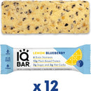 IQBAR Brain and Body Keto Protein Bars - Chocolate Lovers Variety Keto Bars - 12-Count Energy Bars - Low Carb Protein Bars - High Fiber Vegan Bars and Low Sugar Meal Replacement Bars - Vegan Snacks
