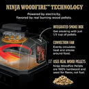 Ninja OG701 7-in-1 Outdoor Electric Grill & Smoker - Grill, BBQ, Air Fry, Bake, Roast, Dehydrate & Broil - Uses Woodfire Pellets - Portable & Weather Resistant