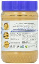 Peanut Butter & Co. Smooth Operator Peanut Butter, Non-GMO Project Verified, Gluten Free, Vegan, 16 Ounce (Pack of 6)