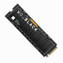 WD_BLACK 1TB SN850X NVMe Internal Gaming Solid State Drive with Heatsink - Works with Playstation 5, Gen4 PCIe, M.2 2280, Up to 7,300 MB/s - WDS100T2XHE
