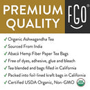 FGO Organic Green Tea, Eco-Conscious Tea Bags, 100 Count
