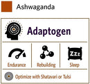 ORGANIC INDIA Ashwagandha Capsules - Organic Ashwagandha Supplement - Vegan Ashwagandha Root, Gluten-Free, Kosher, Non-GMO, Supports Stress Relief, Energy, and Sleep - 180 Capsules