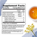 Numi Organic Tea Emperor's Pu-erh, Black Tea, 16 Count of Tea Bags, Pack of 1 (Packaging May Vary)