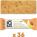 IQBAR Brain and Body Keto Protein Bars - Chocolate Lovers Variety Keto Bars - 12-Count Energy Bars - Low Carb Protein Bars - High Fiber Vegan Bars and Low Sugar Meal Replacement Bars - Vegan Snacks