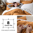 Bedsure Twin/Twin XL Duvet Cover Dorm Bedding - Soft Prewashed White Duvet Cover Twin, 2 Pieces, Includes 1 Duvet Cover (68"x90") with Zipper Closure & 1 Pillow Sham, Comforter NOT Included