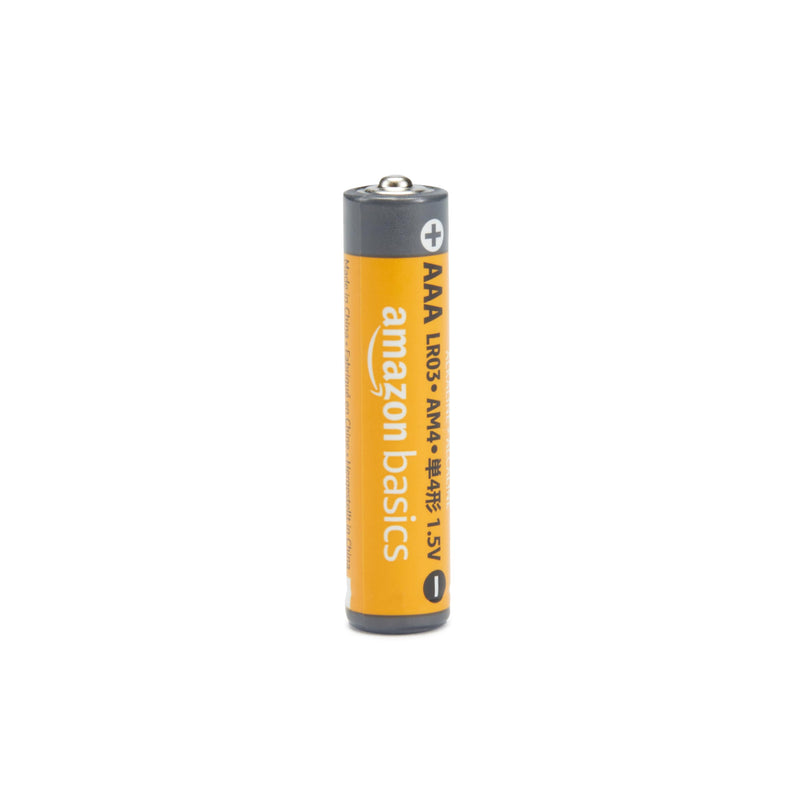 Amazon Basics AAA Alkaline High-Performance Batteries, 1.5 Volt, 10-Year Shelf Life, 36 Count (Pack of 1)