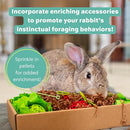 Oxbow Essentials Rabbit Food, Adult, Made with Oxbow Timothy Hay for Rabbit, Pet Pellets with Vitamins & Minerals, Small Animal Pet Products, Bunny Food, Made in USA, High Fiber, 10 lb. bag