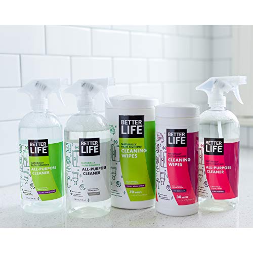 Better Life All Purpose Cleaner - Multipurpose Home and Kitchen Cleaning Spray for Glass, Countertops, Appliances, Upholstery & More - Multi-surface Spray Cleaner - 32oz Clary Sage & Citrus