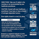 Life Extension Estrogen for Women, Norway Spruce lignans, Broccoli, Licorice, Dong quai, Calcium, chasteberry Extract, hot Flashes, Night Sweats, Gluten-Free, Non-GMO, Vegetarian, 30 Tablets