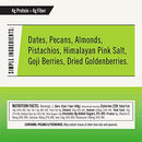 Thunderbird Real Food Energy Bars, Bar Chocolate Almond Butter Sea Salt, Plant Based Protein, 1.7 Ounce, Fruit & Nut Nutrition Bars - No Added Sugar, Grain and Gluten Free, Non-GMO, 12 Pack