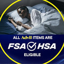 Advil Liqui-Gels Pain Reliever and Fever Reducer, Pain Medicine for Adults with Ibuprofen 200mg for Headache, Backache, Menstrual Pain and Joint Pain Relief - 200 Capsules, Advil PM Ibuprofen - 2 Ct