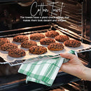 Utopia Towels Dish Towels, 15 x 25 Inches, 100% Ring Spun Cotton Super Absorbent Linen Kitchen Towels, Soft Reusable Cleaning Bar and Tea Towels Set (12 Pack, Blue)