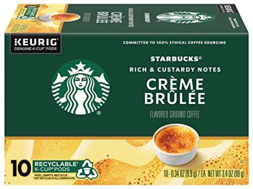 Starbucks K-Cup Coffee Pods—Caramel Flavored Coffee—100% Arabica—1 box (40 pods)