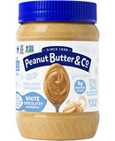 Peanut Butter & Co. Smooth Operator Peanut Butter, Non-GMO Project Verified, Gluten Free, Vegan, 16 Ounce (Pack of 6)