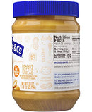 Peanut Butter & Co. Smooth Operator Peanut Butter, Non-GMO Project Verified, Gluten Free, Vegan, 16 Ounce (Pack of 6)