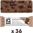 IQBAR Brain and Body Keto Protein Bars - Chocolate Lovers Variety Keto Bars - 12-Count Energy Bars - Low Carb Protein Bars - High Fiber Vegan Bars and Low Sugar Meal Replacement Bars - Vegan Snacks