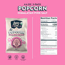 LesserEvil Himalayan Pink Salt Organic Popcorn, Premium Quality, Minimally Processed, No Vegetable Oil, 0.46 Oz, Pack of 24