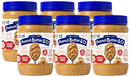 Peanut Butter & Co. Smooth Operator Peanut Butter, Non-GMO Project Verified, Gluten Free, Vegan, 16 Ounce (Pack of 6)