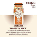 New England Coffee Hazelnut Crème Medium Roast Ground Coffee, 22oz Bag (Pack of 1)