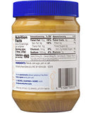 Peanut Butter & Co. Smooth Operator Peanut Butter, Non-GMO Project Verified, Gluten Free, Vegan, 16 Ounce (Pack of 6)