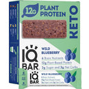 IQBAR Brain and Body Keto Protein Bars - Chocolate Lovers Variety Keto Bars - 12-Count Energy Bars - Low Carb Protein Bars - High Fiber Vegan Bars and Low Sugar Meal Replacement Bars - Vegan Snacks