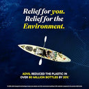 Advil Liqui-Gels Pain Reliever and Fever Reducer, Pain Medicine for Adults with Ibuprofen 200mg for Headache, Backache, Menstrual Pain and Joint Pain Relief - 200 Capsules, Advil PM Ibuprofen - 2 Ct