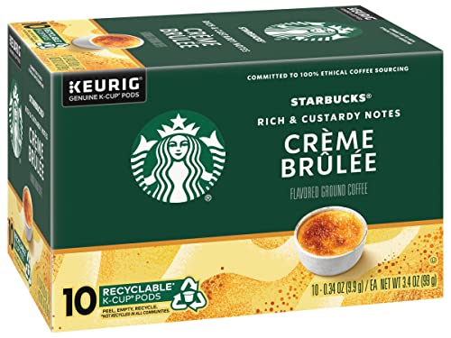 Starbucks K-Cup Coffee Pods—Caramel Flavored Coffee—100% Arabica—1 box (40 pods)