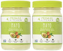 Primal Kitchen Mayo made with Avocado Oil Variety Pack, Original & Pesto, Whole30 Approved, Certified Paleo, and Keto Certified, 12 Ounces, Pack of 2