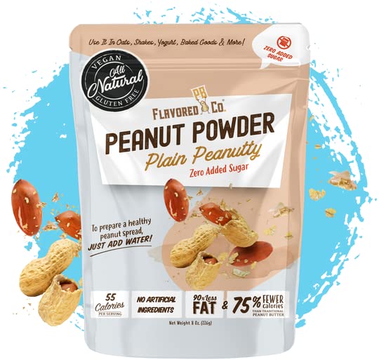 Flavored PB Co. Peanut Butter Powder, Low Carb and Only 45 Calories, All-Natural from US Farms (Mint Chocolate Cookie)