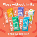 Plackers Twin-Line Dental Flossers, Advanced Whitening and Dual Action Flossing System, Easy Storage, Super Tuffloss, 2X The Clean, Cool Mint Flavor, 600 Count (Pack of 4)