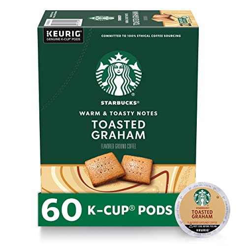 Starbucks K-Cup Coffee Pods—Caramel Flavored Coffee—100% Arabica—1 box (40 pods)