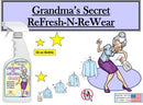 Grandma's Secret Spot Remover Laundry Spray - Chlorine, Bleach and Toxin-Free Stain Remover - Stain Remover for Clothes - Fabric Stain Remover Removes Oil, Paint, Blood and Pet Stains - 16 Oz, 2 Pack
