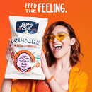 LesserEvil Himalayan Pink Salt Organic Popcorn, Premium Quality, Minimally Processed, No Vegetable Oil, 0.46 Oz, Pack of 24