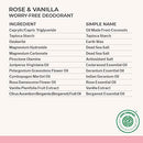 Each & Every 2-Pack Natural Aluminum-Free Deodorant for Sensitive Skin with Essential Oils, Plant-Based Packaging (Unscented, 2.5 Ounce (Pack of 2))