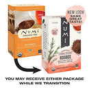 Numi Organic Tea Emperor's Pu-erh, Black Tea, 16 Count of Tea Bags, Pack of 1 (Packaging May Vary)