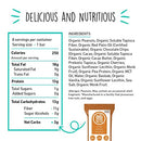 BHU Cookie Dough Keto Protein Bars, Chocolate Chip, Ultra Creamy Refrigerated Keto Snacks - 4g Net Carbs, 1g Sugar (8 Bars)