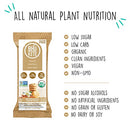 BHU Cookie Dough Keto Protein Bars, Chocolate Chip, Ultra Creamy Refrigerated Keto Snacks - 4g Net Carbs, 1g Sugar (8 Bars)