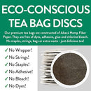 FGO Organic Green Tea, Eco-Conscious Tea Bags, 100 Count