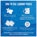 Seventh Generation Laundry Detergent Packs, Lavender, Biobased Deep Clean, EPA Safer Choice Certified, 64 Count