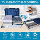 20 Pack Vacuum Storage Bags, Space Saver Bags (4 Jumbo/4 Large/4 Medium/4 Small/4 Roll) Compression for Comforters and Blankets, Sealer Clothes Storage, Hand Pump Included