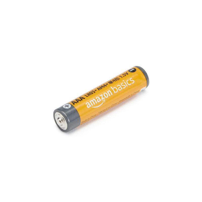 Amazon Basics AAA Alkaline High-Performance Batteries, 1.5 Volt, 10-Year Shelf Life, 36 Count (Pack of 1)
