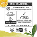 Numi Organic Tea Emperor's Pu-erh, Black Tea, 16 Count of Tea Bags, Pack of 1 (Packaging May Vary)