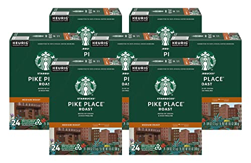 Starbucks K-Cup Coffee Pods—Caramel Flavored Coffee—100% Arabica—1 box (40 pods)