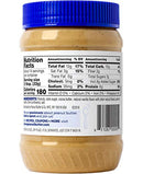 Peanut Butter & Co. Smooth Operator Peanut Butter, Non-GMO Project Verified, Gluten Free, Vegan, 16 Ounce (Pack of 6)