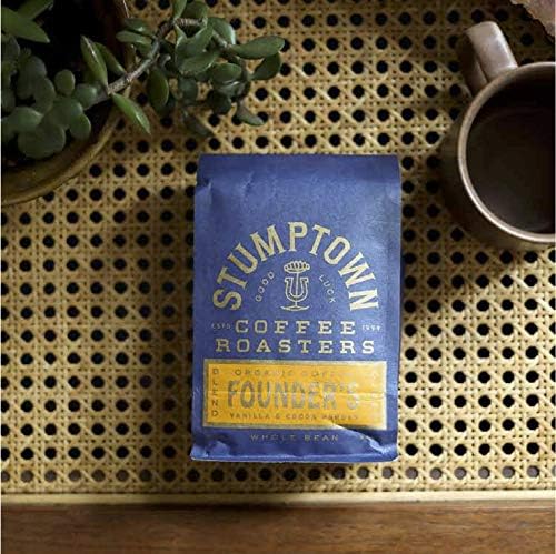 Stumptown Coffee Roasters, Medium Roast Organic Whole Bean Coffee - Holler Mountain 12 Ounce Bag with Flavor Notes of Citrus Zest, Caramel and Hazelnut