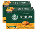 Starbucks K-Cup Coffee Pods—Caramel Flavored Coffee—100% Arabica—1 box (40 pods)
